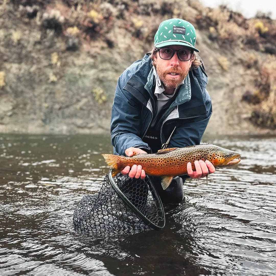 Ben Wading with a Trout